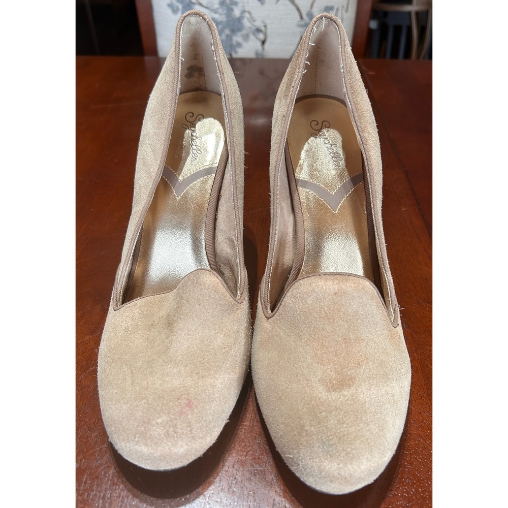 Seychelles sz 10 Suede Pumps Vintage Inspired Quiet Luxury - Picture 2 of 7